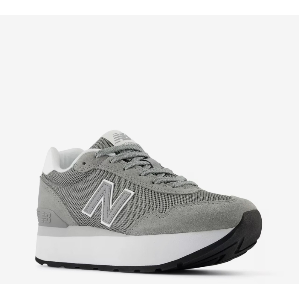 New Balance Gray and White Athletic Shoes
